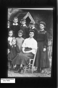 1900s School children Bulmer formal