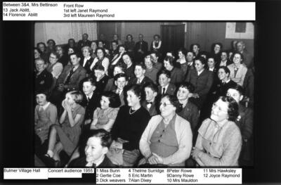1955Concert audience V Hall