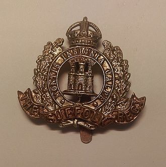 Suffolk Regiment Badge